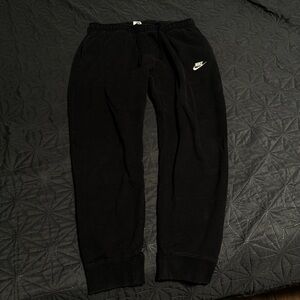 Nike mens Black Fleece Jogger Pants